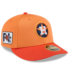 Houston Astros New Era 2025 Spring Training Low Profile 59FIFTY Fitted Hat On Sale