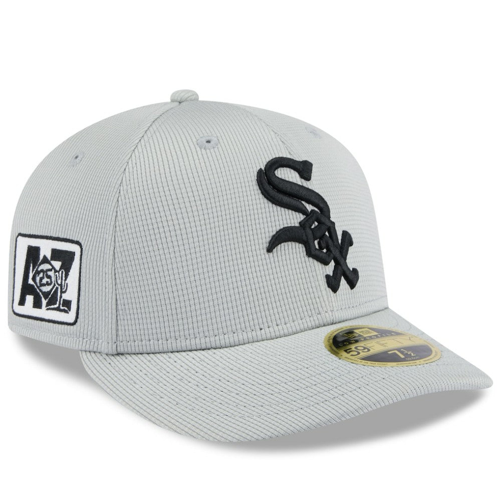 Chicago White Sox New Era 2025 Spring Training Low Profile 59FIFTY Fitted Hat Clearance