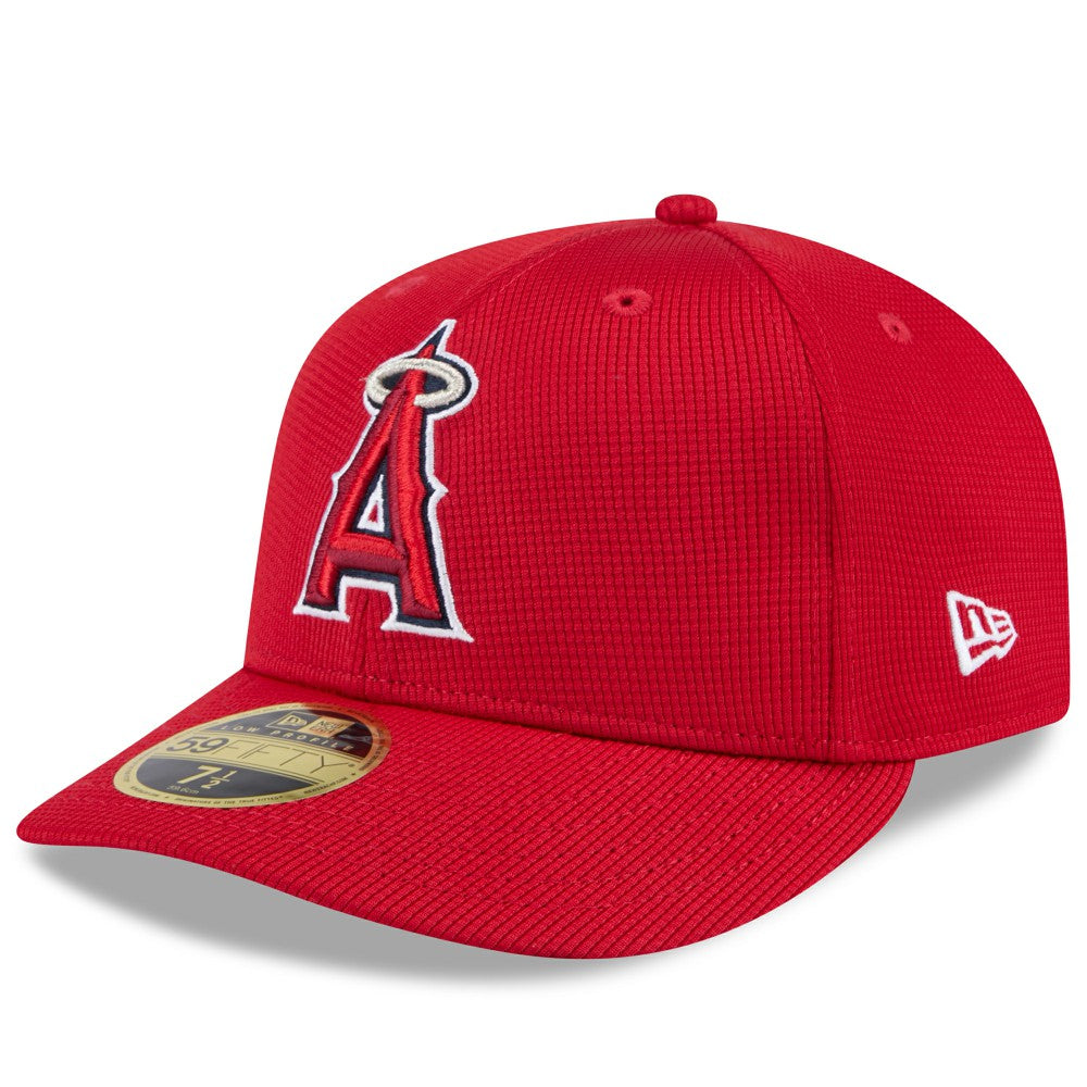 Los Angeles Angels New Era 2025 Spring Training Low Profile 59FIFTY Fitted Hat Lifestyle