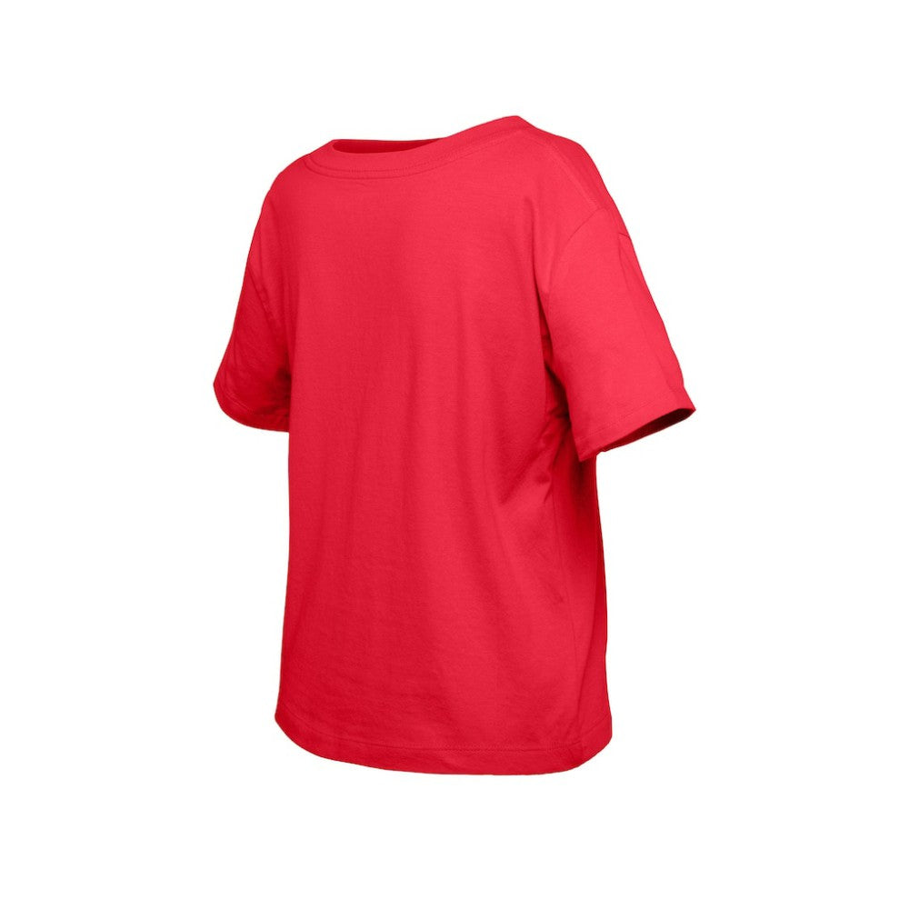 Washington Capitals New Era Girl's Youth Flip Sequin T-Shirt Red