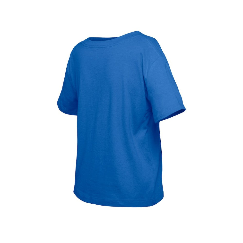 St. Louis Blues - New Era Girl's Youth Flip Sequin T-Shirt Blue
