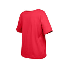 New Jersey Devils - New Era Girl's Youth Flip Sequin T-Shirt Red