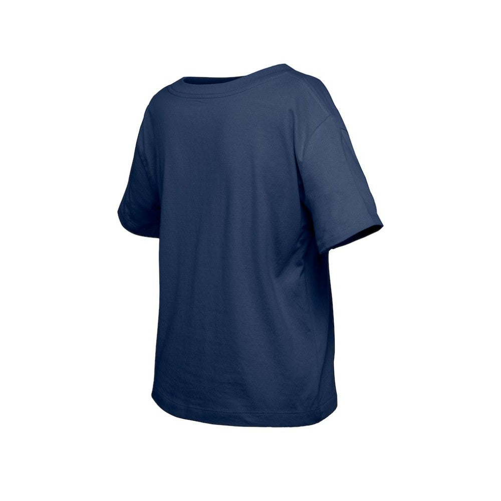 Nashville Predators - New Era Girl's Youth Flip Sequin T-Shirt Navy