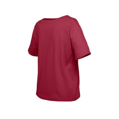 Colorado Avalanche - New Era Girl's Youth Flip Sequin T-Shirt Dark Red
