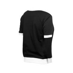 Chicago Blackhawks New Era Women's Game Day Rhinestuds T-Shirt Black