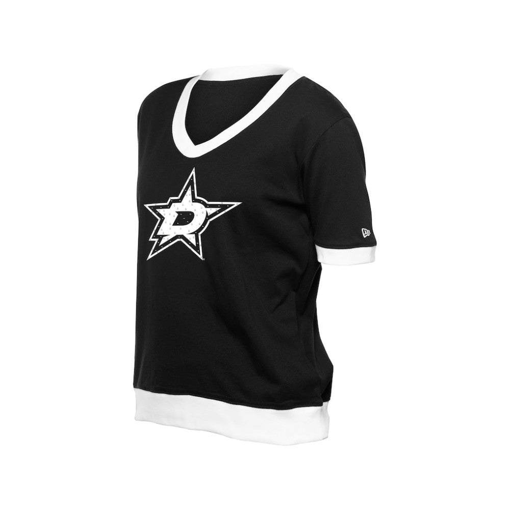 Dallas Stars - New Era Women's Game Day Rhinestuds T-Shirt Black