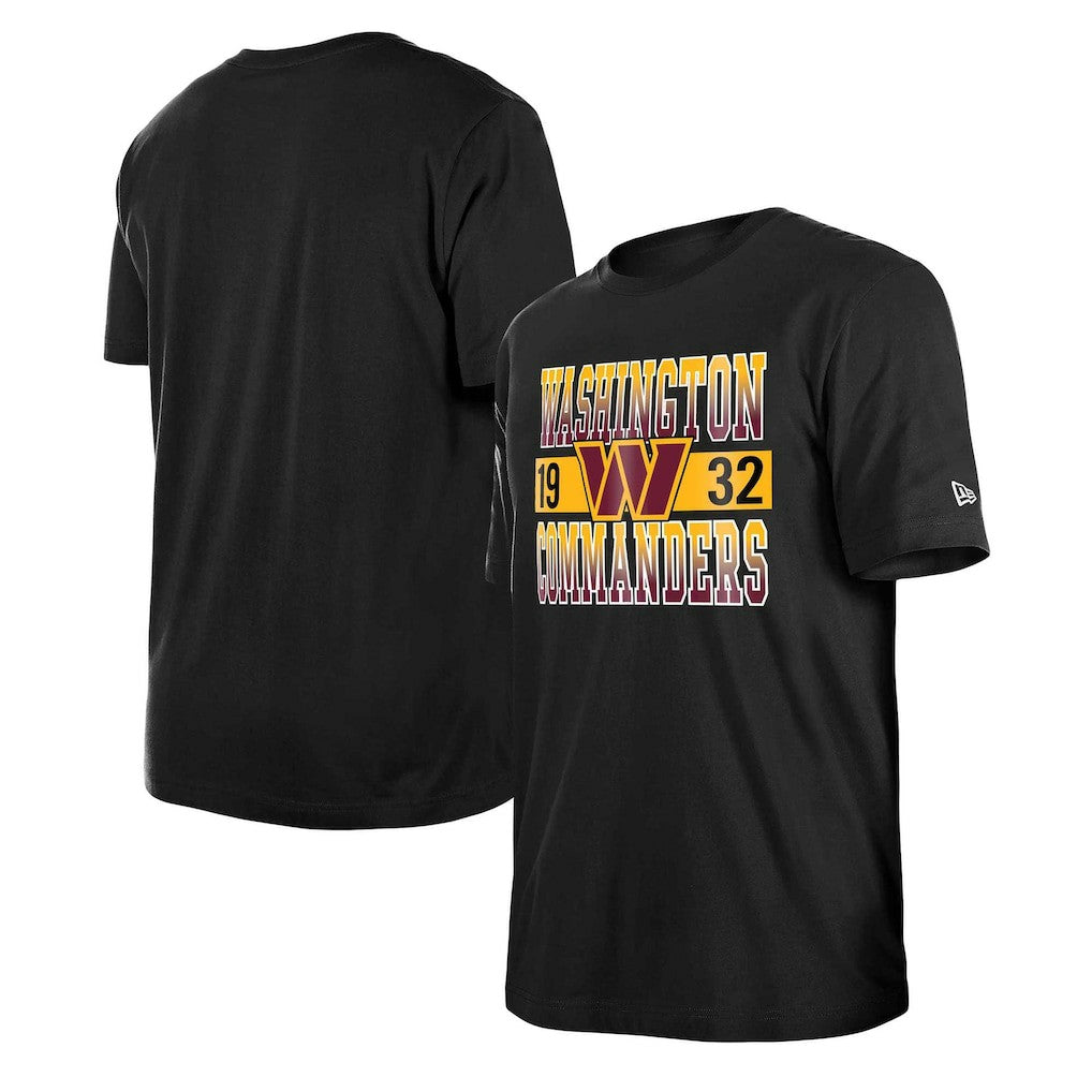 Washington Commanders New Era City Team T-Shirt Black - NFL