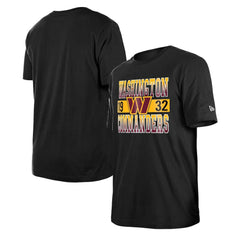 Washington Commanders New Era City Team T-Shirt Black - NFL
