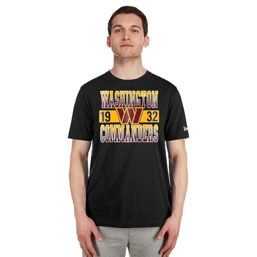 Washington Commanders New Era City Team T-Shirt Black - NFL