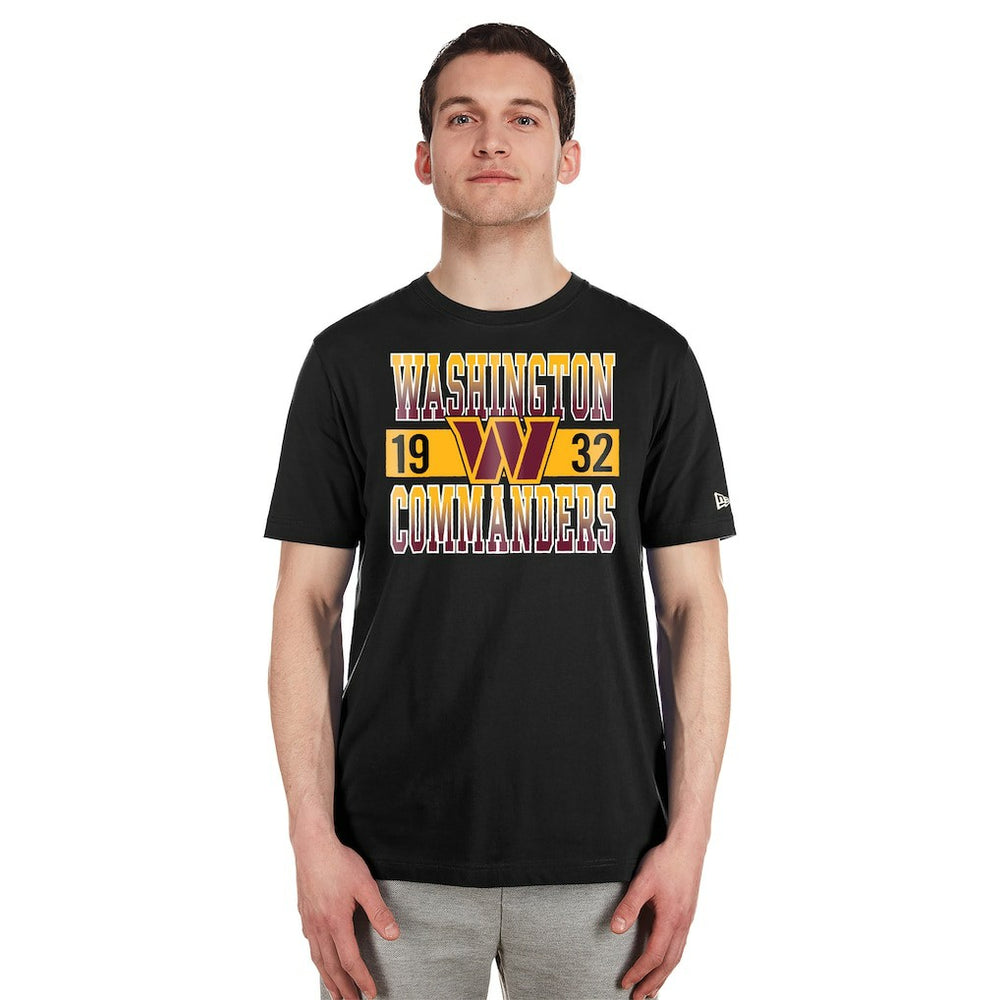 Washington Commanders New Era City Team T-Shirt Black - NFL