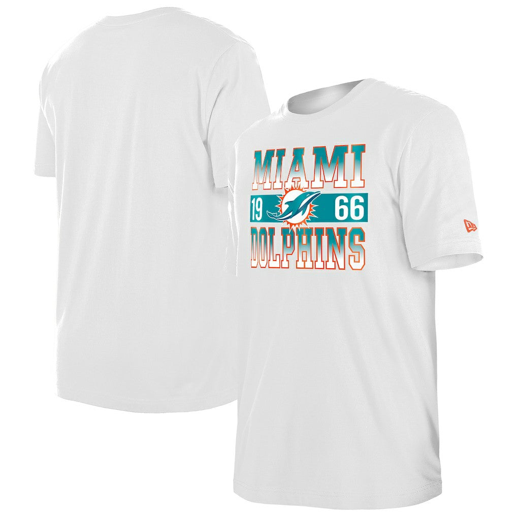 Miami Dolphins New Era City Team T-Shirt White - NFL