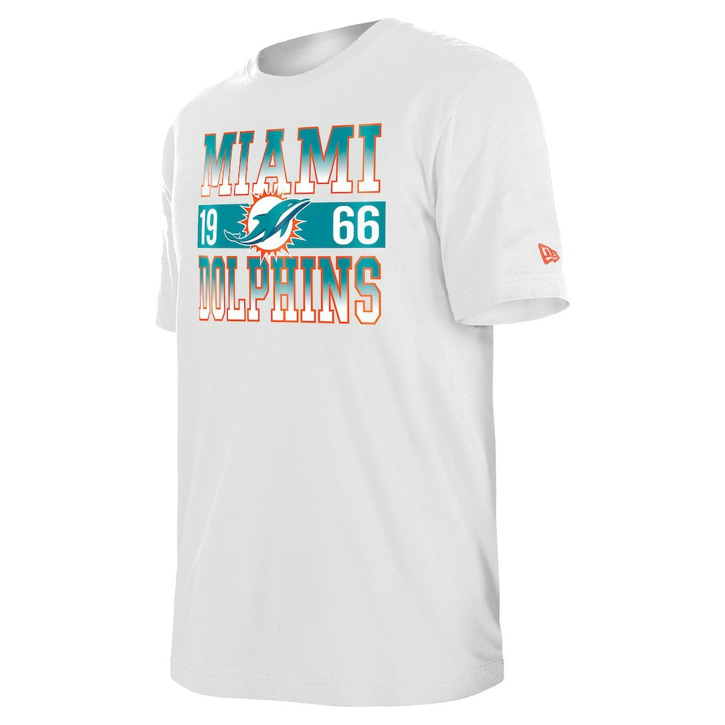 Miami Dolphins New Era City Team T-Shirt White - NFL