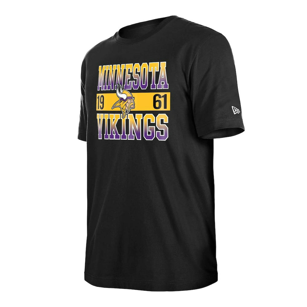 Minnesota Vikings New Era City Team T-Shirt Black - NFL