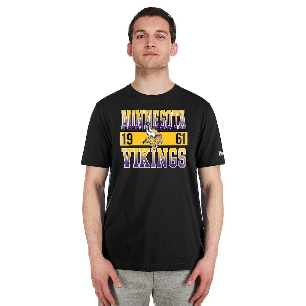 Minnesota Vikings New Era City Team T-Shirt Black - NFL