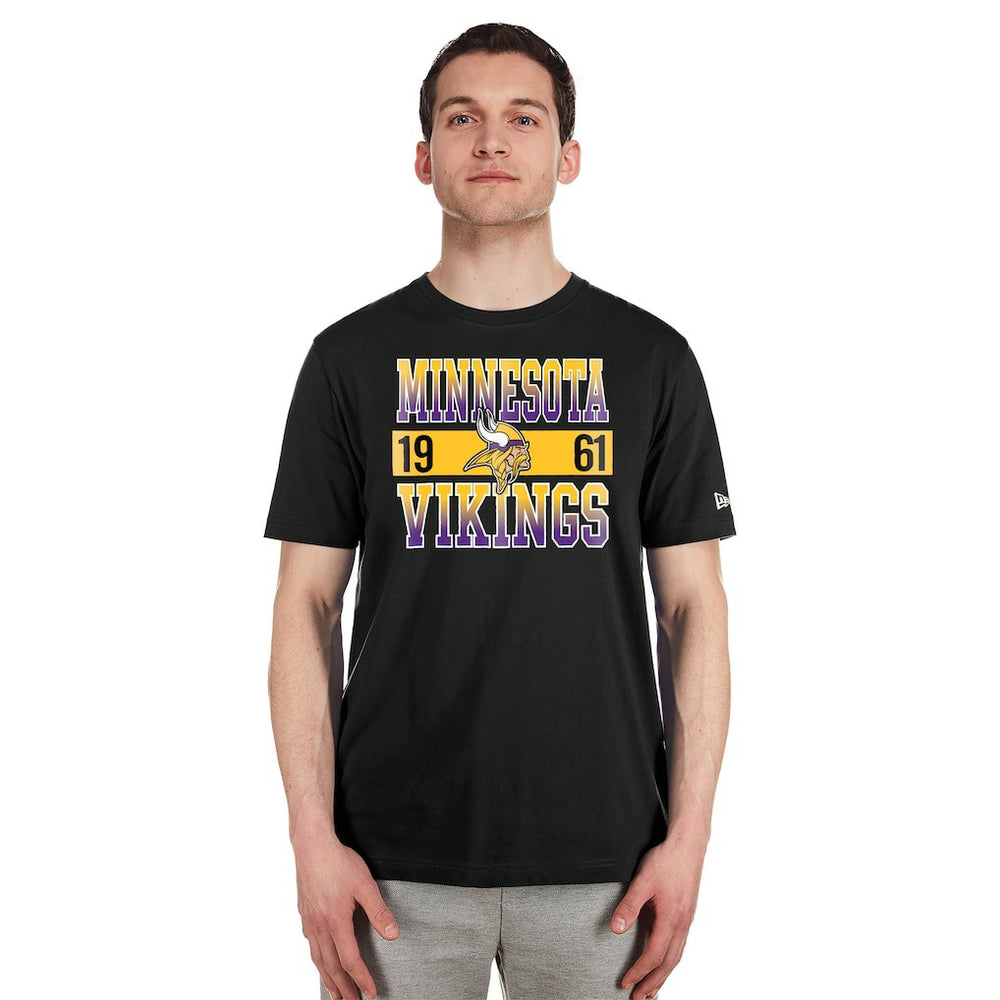 Minnesota Vikings New Era City Team T-Shirt Black - NFL