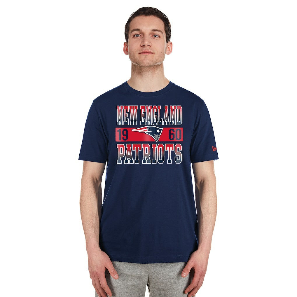New England Patriots New Era City Team T-Shirt Navy - NFL