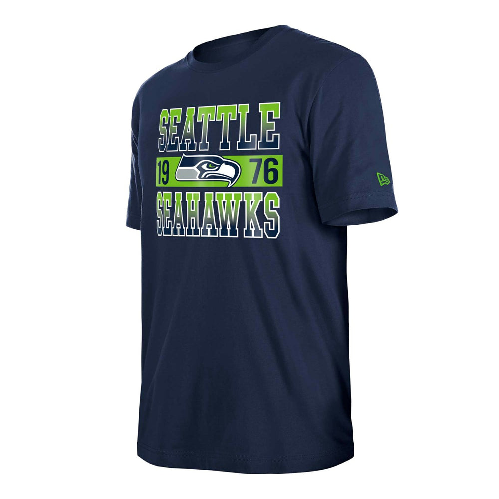 Seattle Seahawks New Era City Team T-Shirt College Navy - NFL