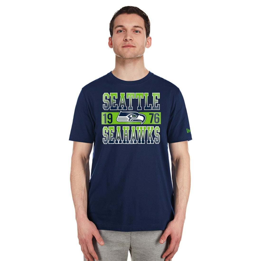 Seattle Seahawks New Era City Team T-Shirt College Navy - NFL