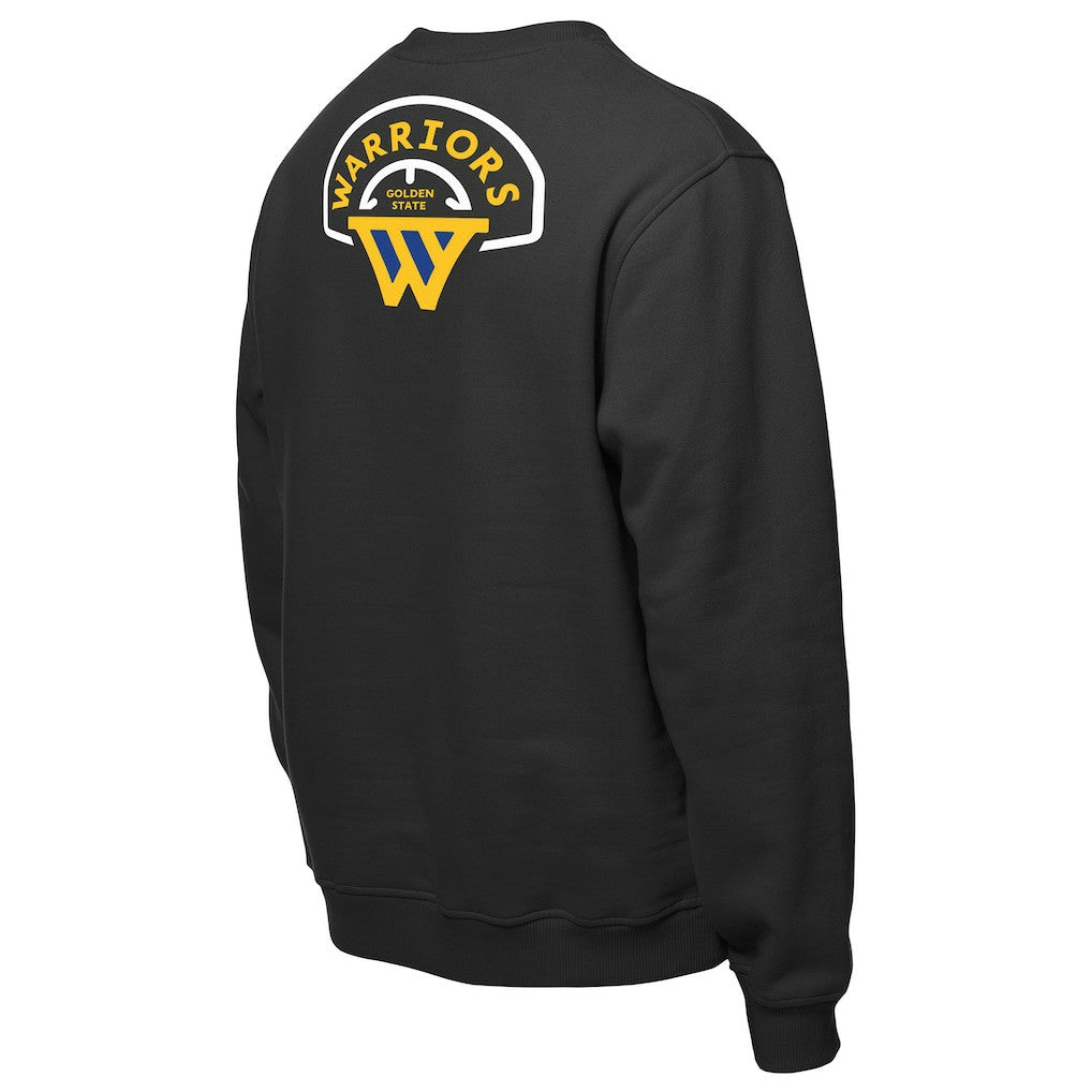 New Era - Golden State Warriors "W" Statement Pullover Sweatshirt - Black