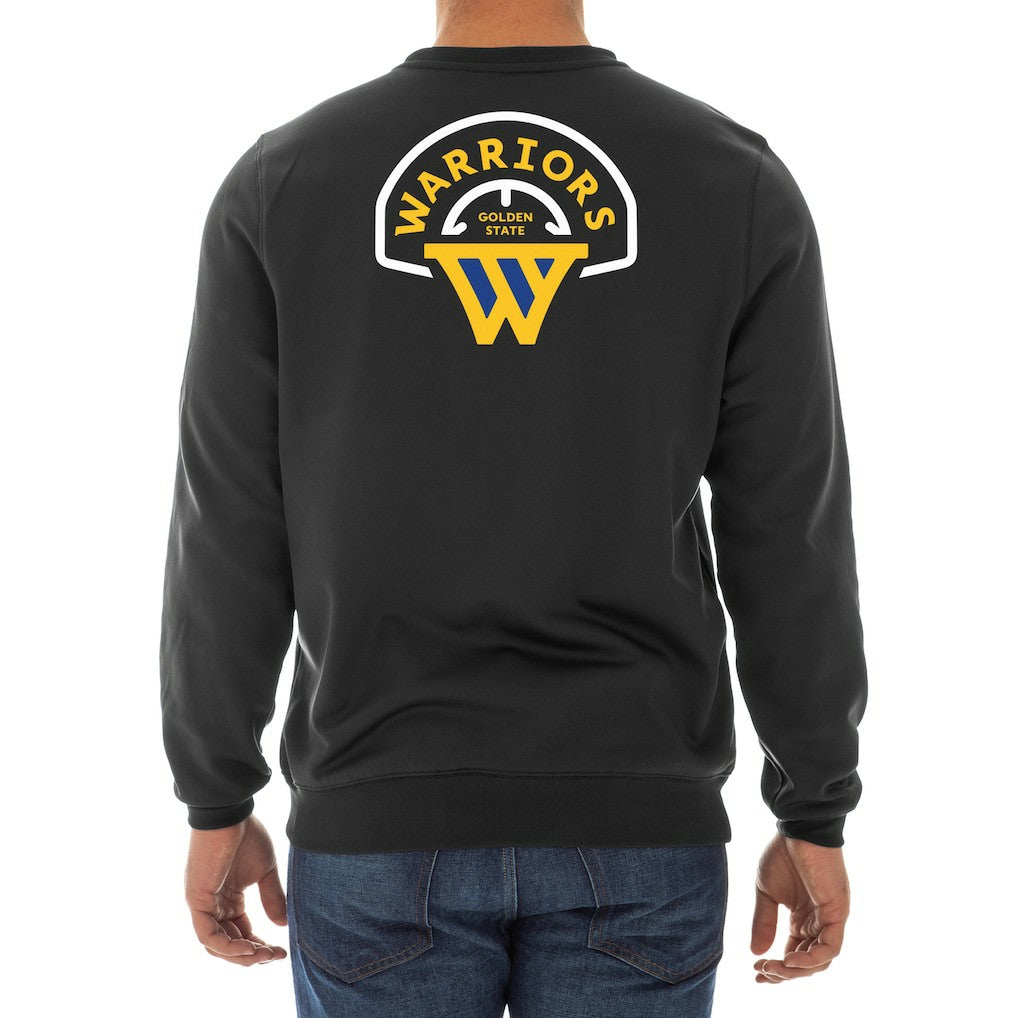 New Era - Golden State Warriors "W" Statement Pullover Sweatshirt - Black