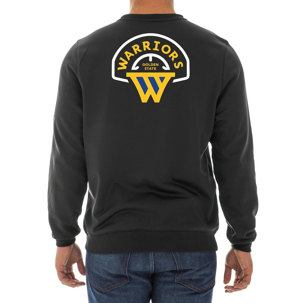 New Era - Golden State Warriors "W" Statement Pullover Sweatshirt - Black