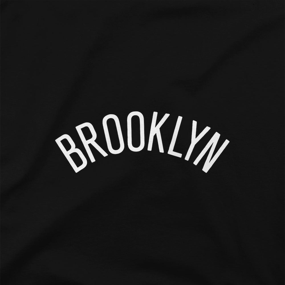 NBA - Brooklyn Nets Stadium Essentials Unisex Origins Script T-Shirt - Black