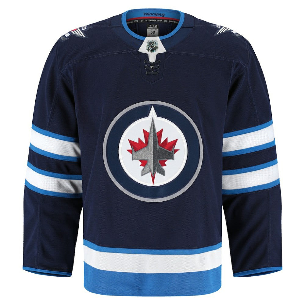 Winnipeg Jets Fanatics Home Authentic Pro Jersey - Navy | NHL Jerseys