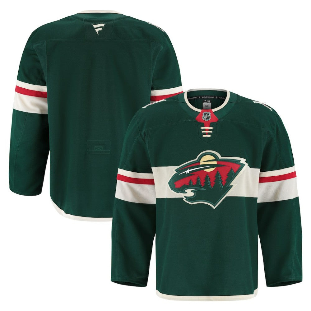 Minnesota Wild - Fanatics Home Authentic Pro Jersey Green