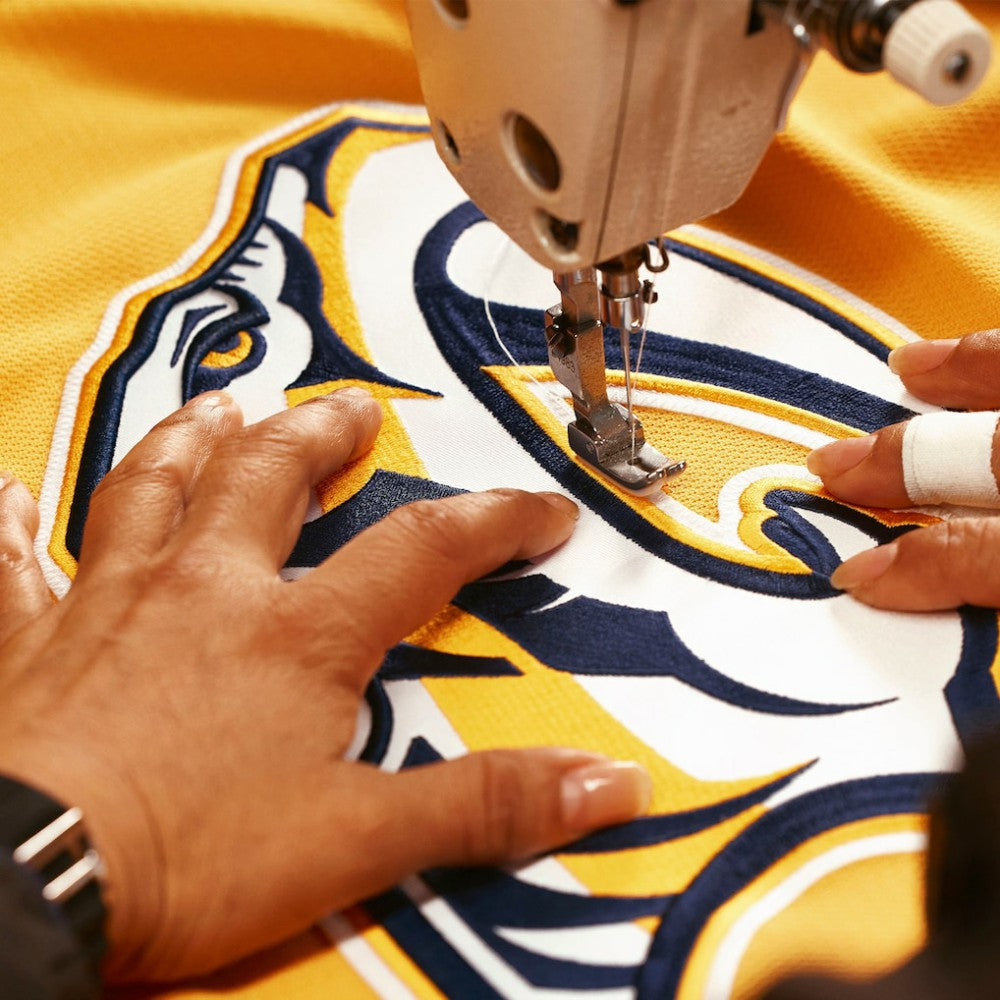 Nashville Predators Fanatics Home Authentic Pro Jersey - Yellow | NHL Jerseys