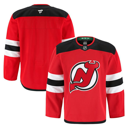 New Jersey Devils Fanatics Home Authentic Pro Jersey - Red | NHL Jerseys