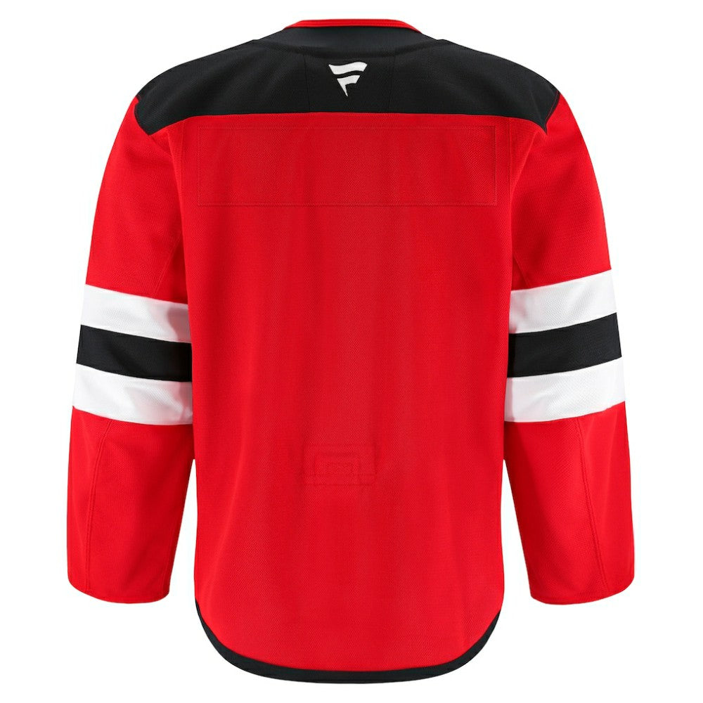 New Jersey Devils Fanatics Home Authentic Pro Jersey - Red | NHL Jerseys