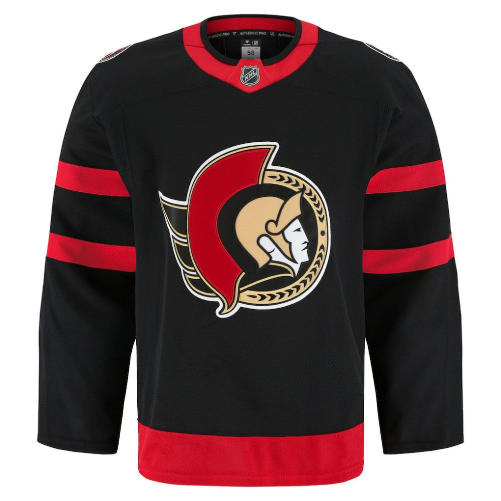 Ottawa Senators Fanatics Home Authentic Pro Jersey - Black | NHL Jerseys