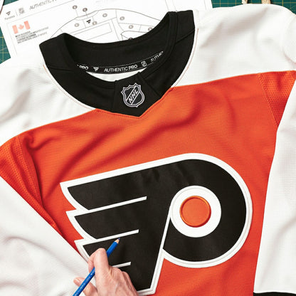 Philadelphia Flyers Fanatics Home Authentic Pro Jersey - Orange | NHL Jerseys