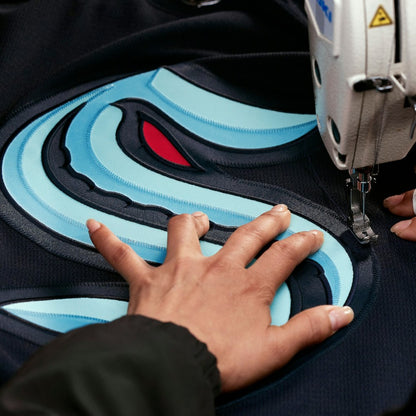 Seattle Kraken Fanatics Home Authentic Pro Jersey - Deep Sea Blue | NHL Jerseys