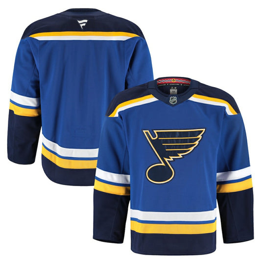 St. Louis Blues Fanatics Home Authentic Pro Jersey - Blue | NHL Jerseys
