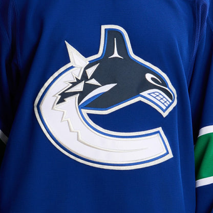 Vancouver Canucks Fanatics Home Authentic Pro Jersey - Blue | NHL Jerseys