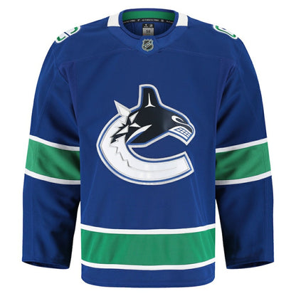 Vancouver Canucks Fanatics Home Authentic Pro Jersey - Blue | NHL Jerseys