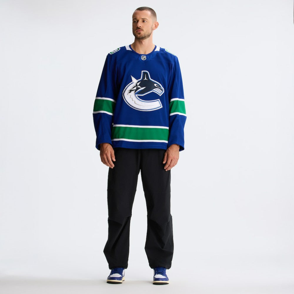 Vancouver Canucks Fanatics Home Authentic Pro Jersey - Blue | NHL Jerseys