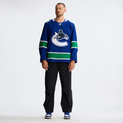 Vancouver Canucks Fanatics Home Authentic Pro Jersey - Blue | NHL Jerseys
