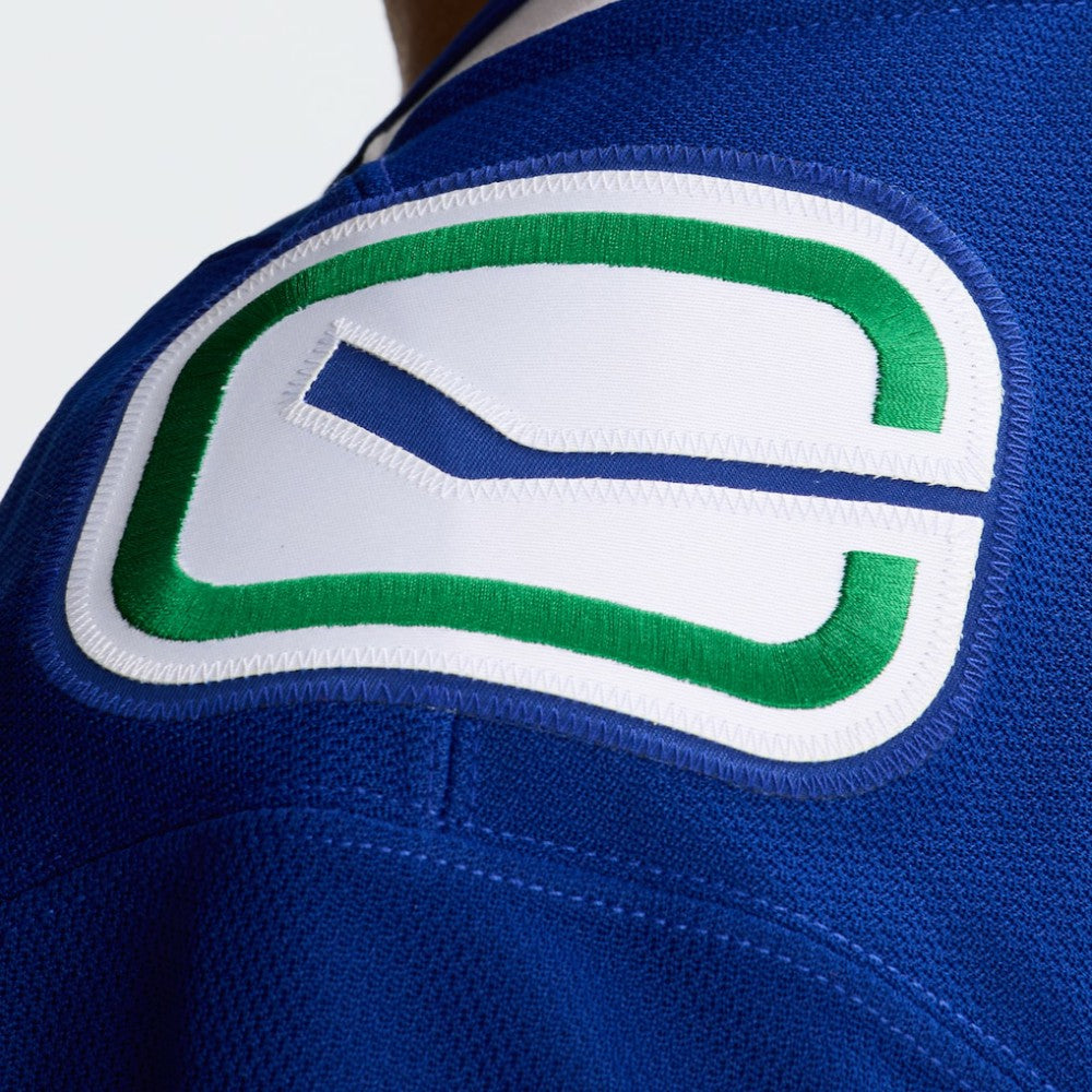 Vancouver Canucks Fanatics Home Authentic Pro Jersey - Blue | NHL Jerseys