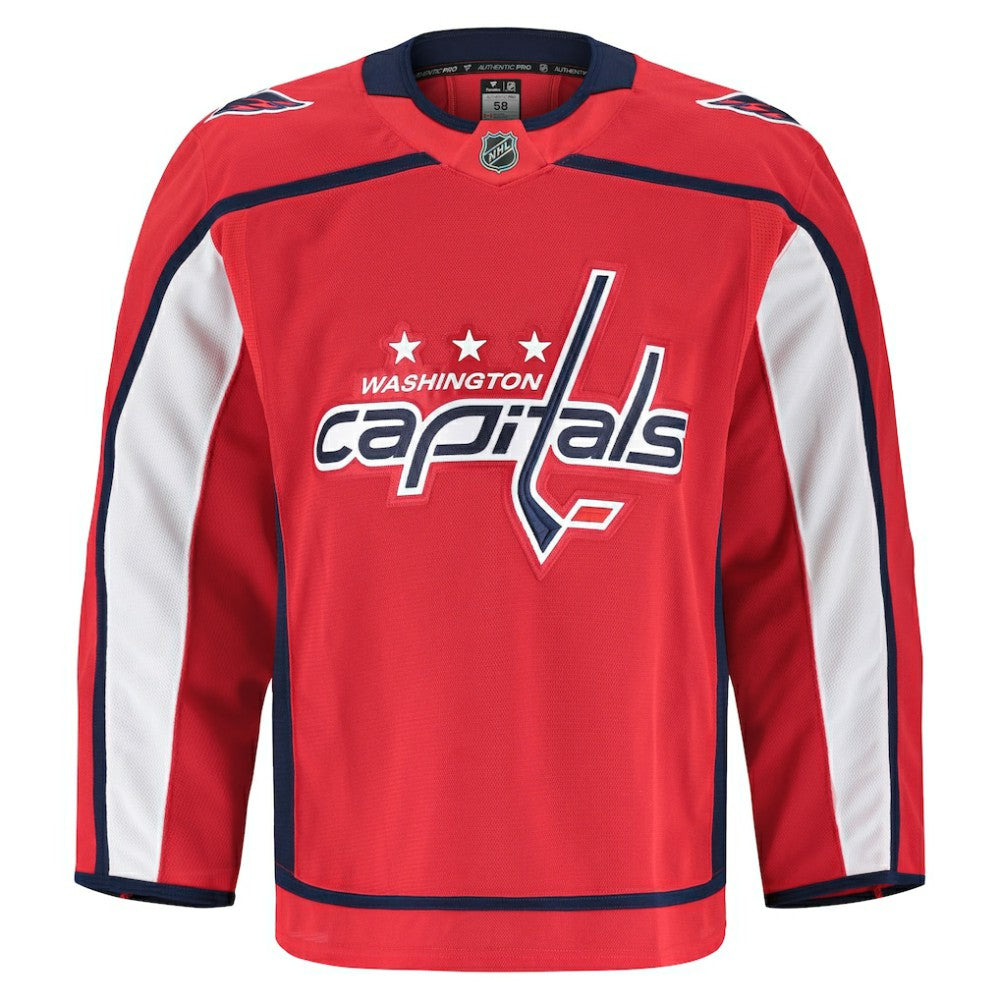 Washington Capitals Fanatics Home Authentic Pro Jersey - Red | NHL Jerseys