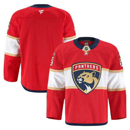 Florida Panthers Fanatics Home Authentic Pro Jersey - Red | NHL Jerseys