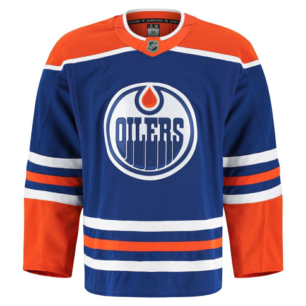 Edmonton Oilers Fanatics Home Authentic Pro Jersey - Royal | NHL Jerseys
