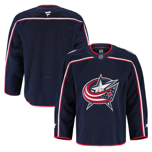 Columbus Blue Jackets Fanatics Home Authentic Pro Jersey - Navy | NHL Jerseys