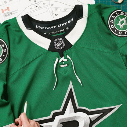 Dallas Stars Fanatics Home Authentic Pro Jersey - Kelly Green | NHL Jerseys
