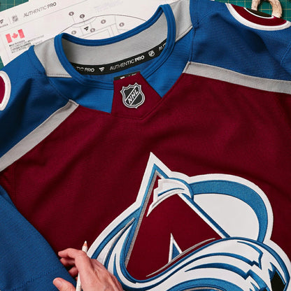 Colorado Avalanche Fanatics Home Authentic Pro Jersey - Burgundy | NHL Jerseys