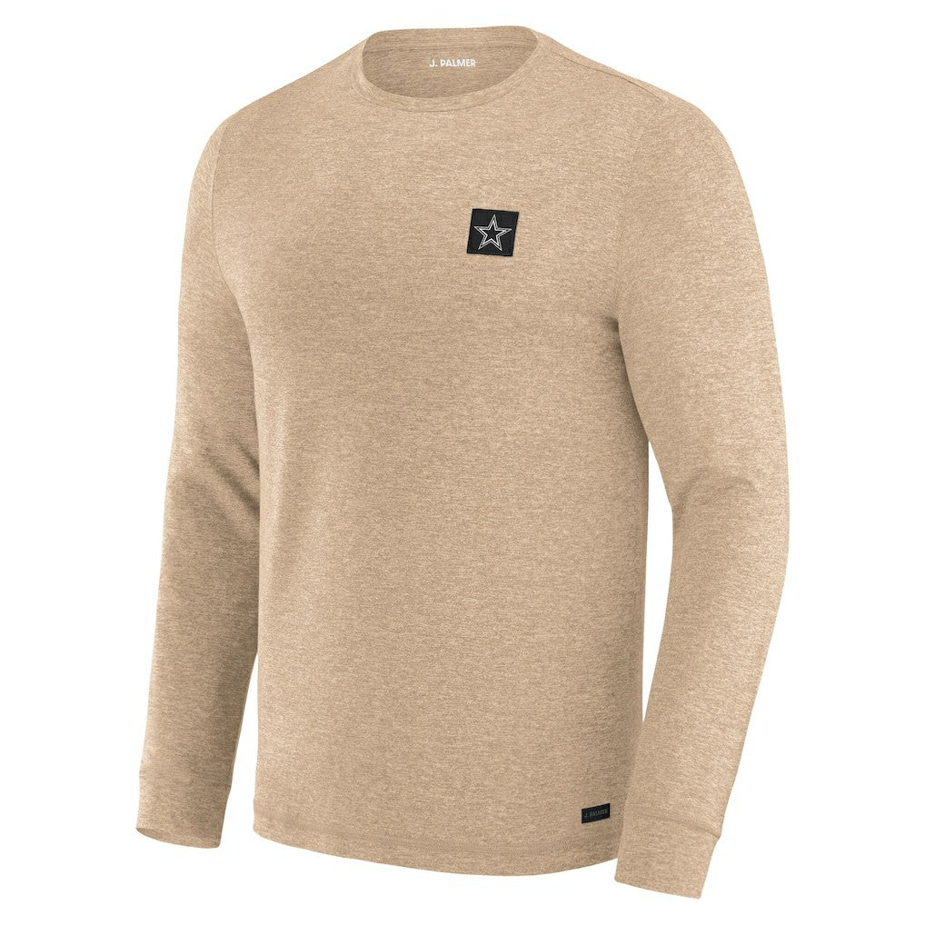 Dallas Cowboys J. Palmer Four Down Long Sleeve T-Shirt Tan - NFL