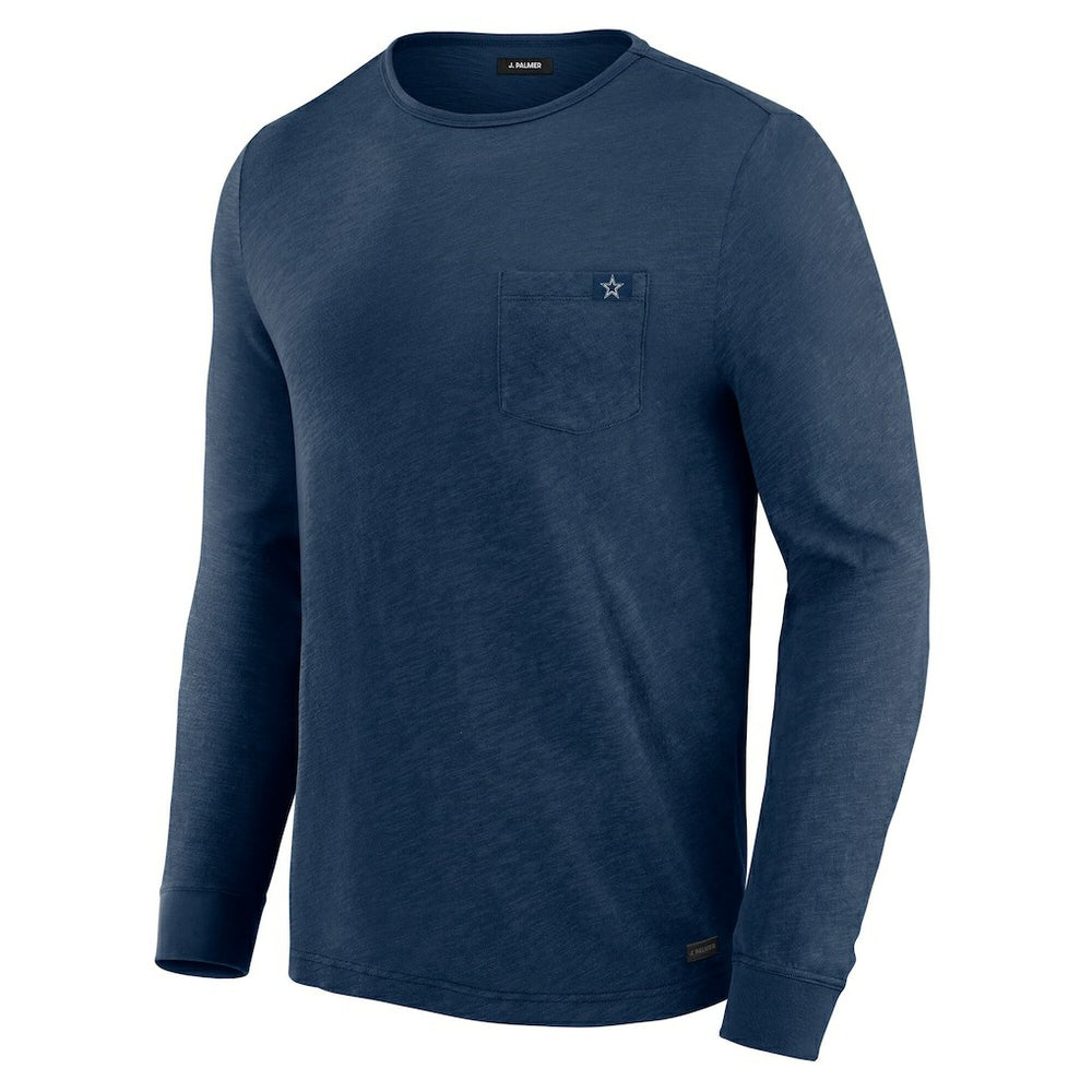 Dallas Cowboys J. Palmer In-The-Pocket Long Sleeve T-Shirt Navy - NFL