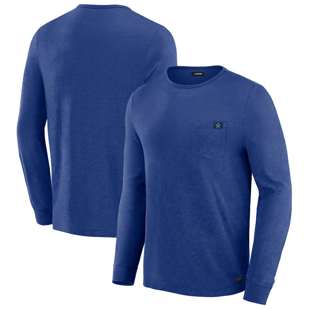 Dallas Cowboys J. Palmer In-The-Pocket Long Sleeve T-Shirt Blue - NFL