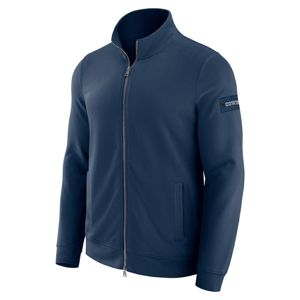 Dallas Cowboys J. Palmer QB1 Full-Zip Sweatshirt Navy - NFL
